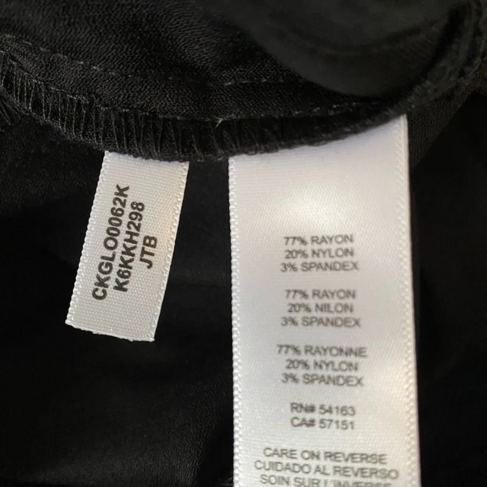 Calvin Klein Black Size 10 Pants